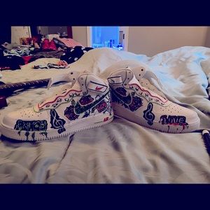 Nike Air Force 1 mid custom